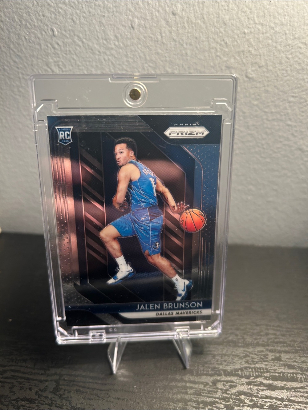 Jalen Brunson Panini Prizm Silver Rookie Card Dallas Mavericks NY Knicks